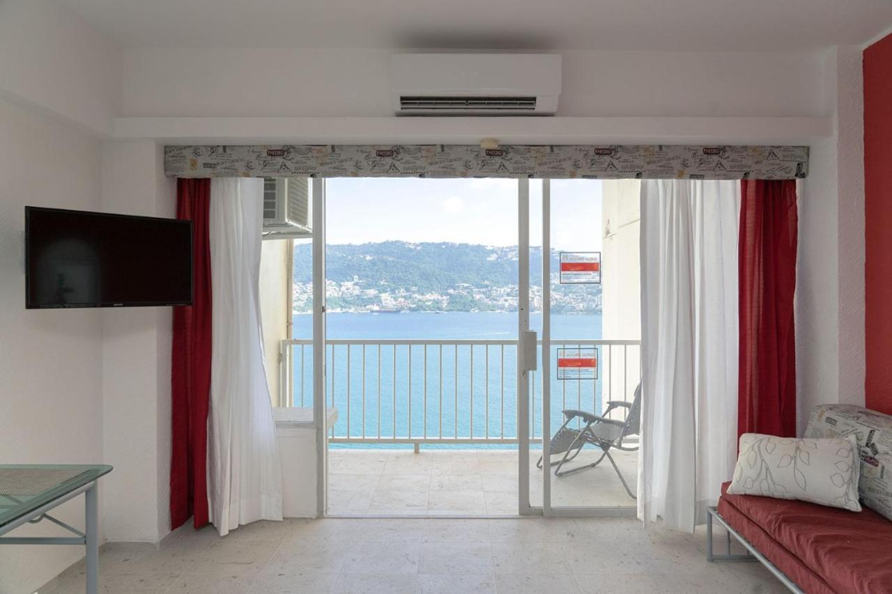 Suite Frente Al Mar En Torres Gemelas Acapulco Exterior foto